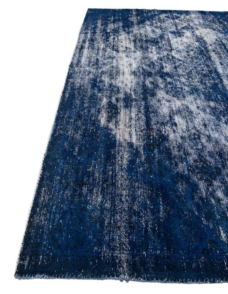 Detail image of  6' 8 x 10' 1  Hand Knotted Ultra Vintage Persian Wool Rug