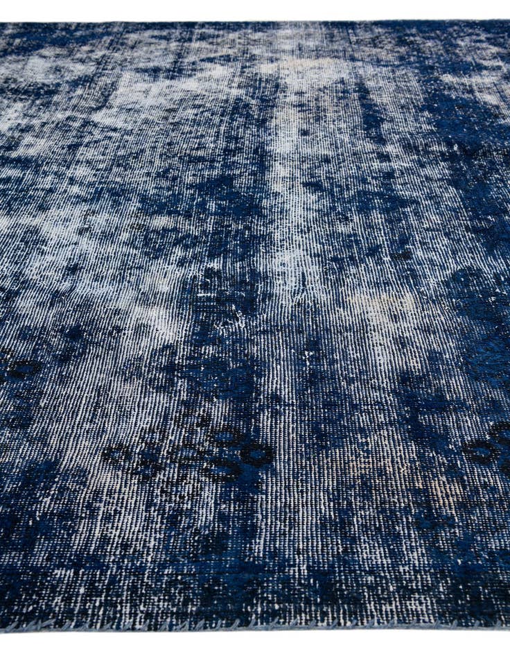 Detail image of  6' 8 x 10' 1  Hand Knotted Ultra Vintage Persian Wool Rug