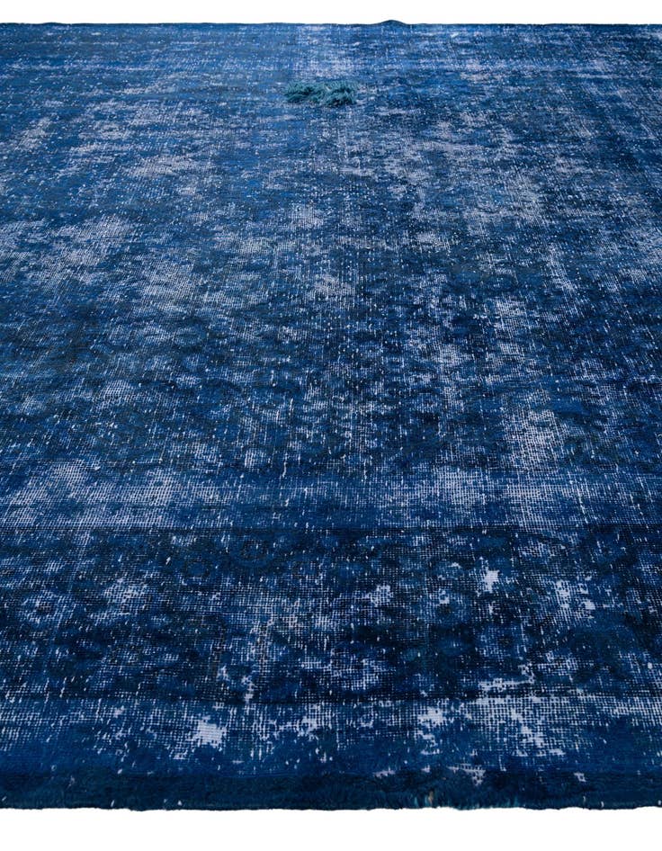 Detail image of  9' x 11' 4  Hand Knotted Ultra Vintage Persian Wool Rug