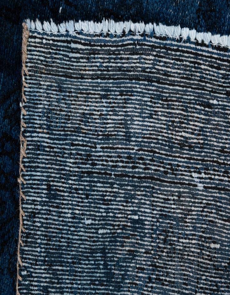 Detail image of  5' 10 x 8'  Hand Knotted Ultra Vintage Persian Wool Rug