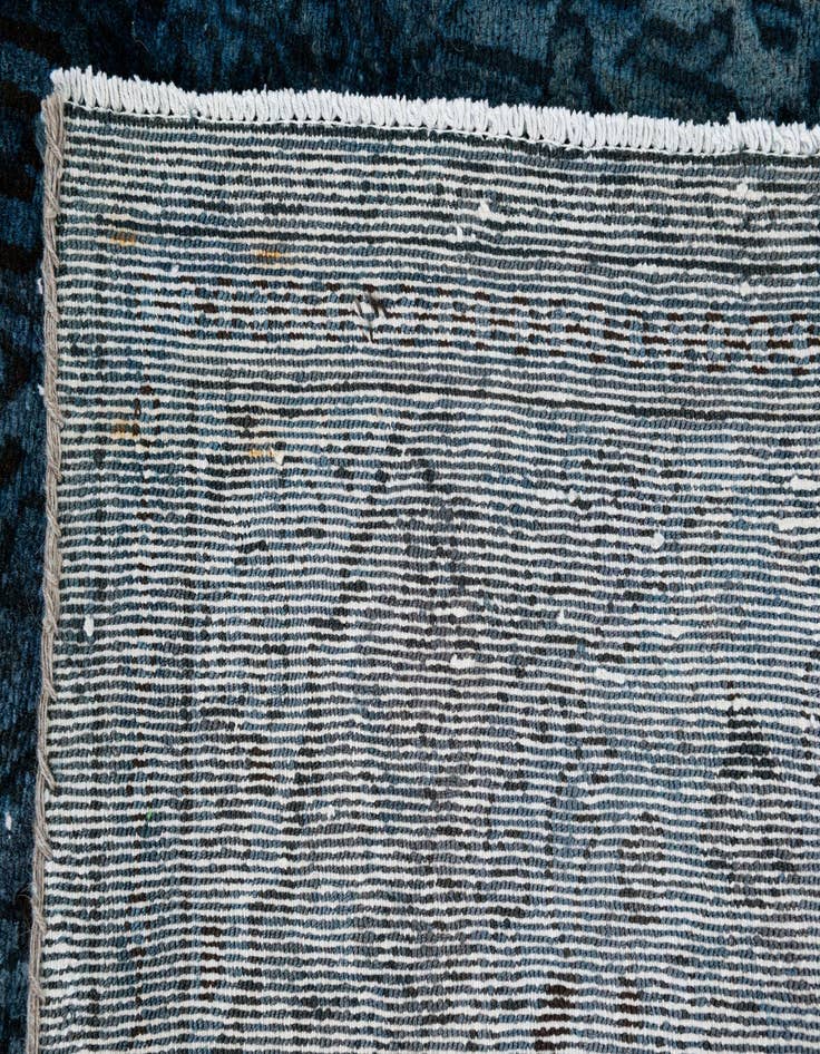 Detail image of  6' 6 x 9' 1  Hand Knotted Ultra Vintage Persian Wool Rug