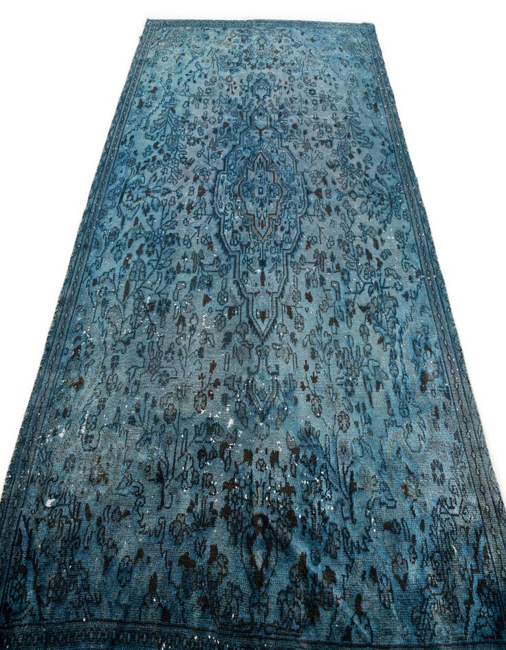 Detail image of  6' 6 x 9' 1  Hand Knotted Ultra Vintage Persian Wool Rug