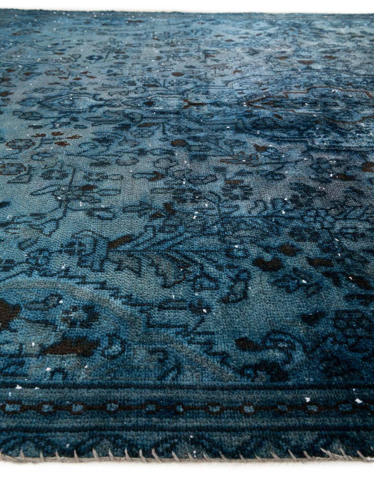 Detail image of  6' 6 x 9' 1  Hand Knotted Ultra Vintage Persian Wool Rug