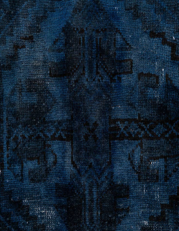 Detail image of  4' 3 x 6' 10  Hand Knotted Ultra Vintage Persian Wool Rug