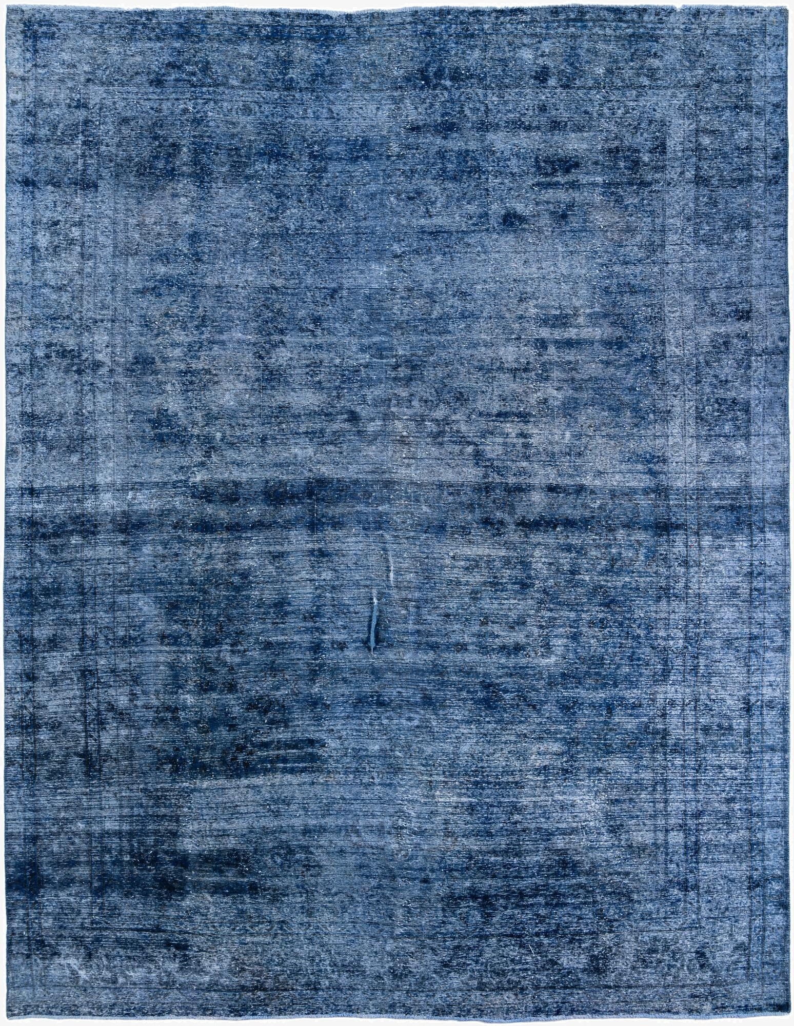  9' 6 x 12'  Hand Knotted Ultra Vintage Persian Wool Rug