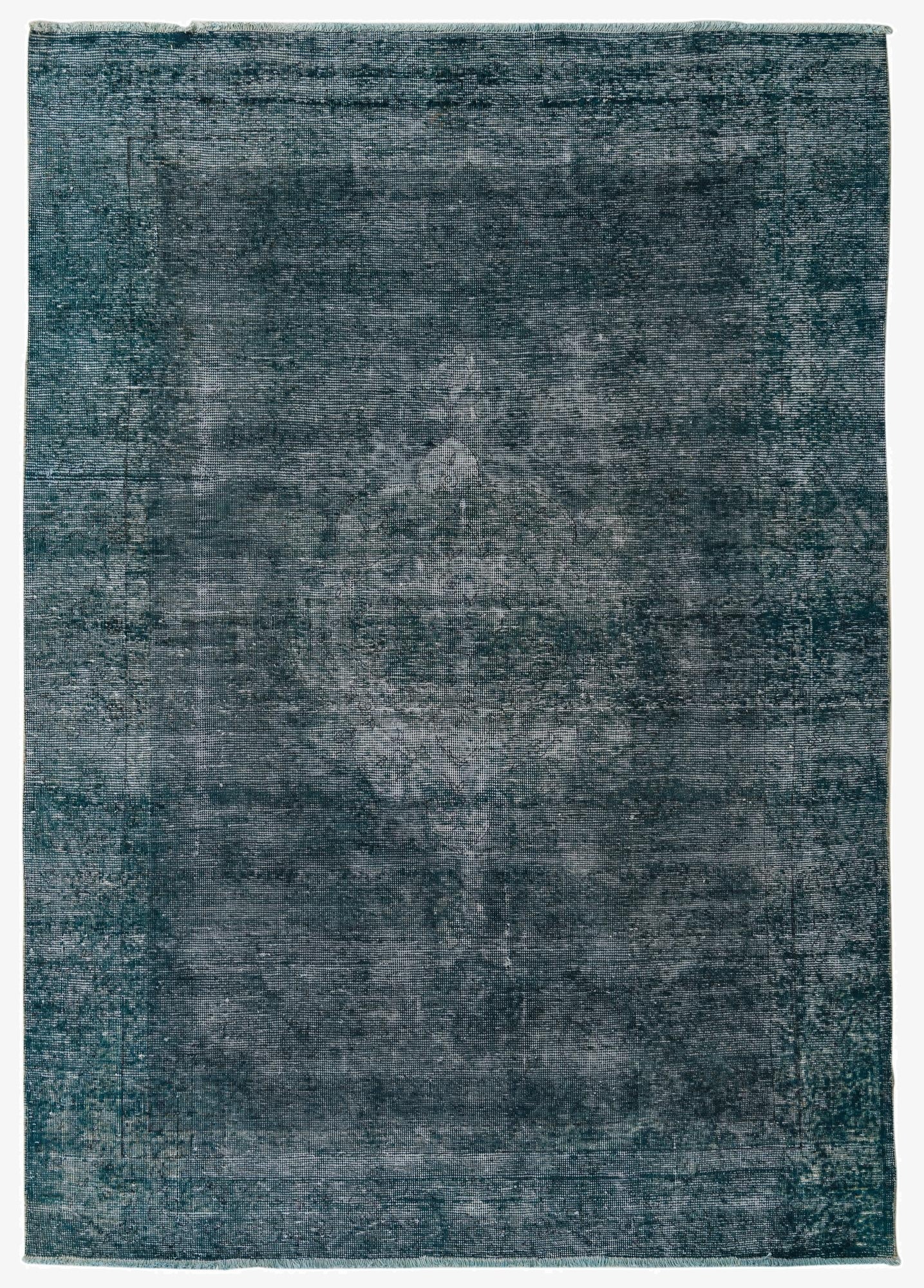  6' 5 x 9' 1  Hand Knotted Ultra Vintage Persian Wool Rug