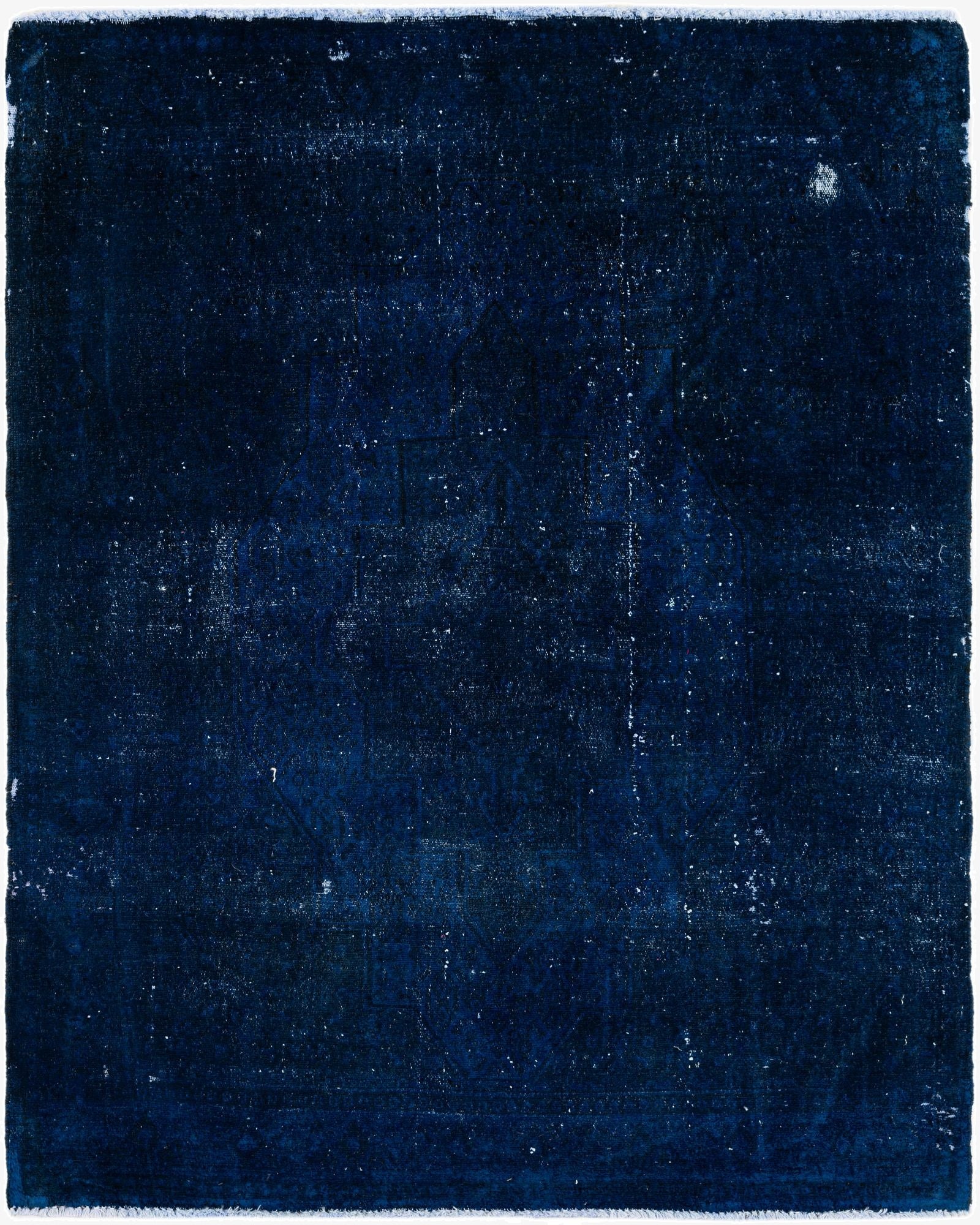  3' 10 x 5'  Hand Knotted Ultra Vintage Persian Wool Rug