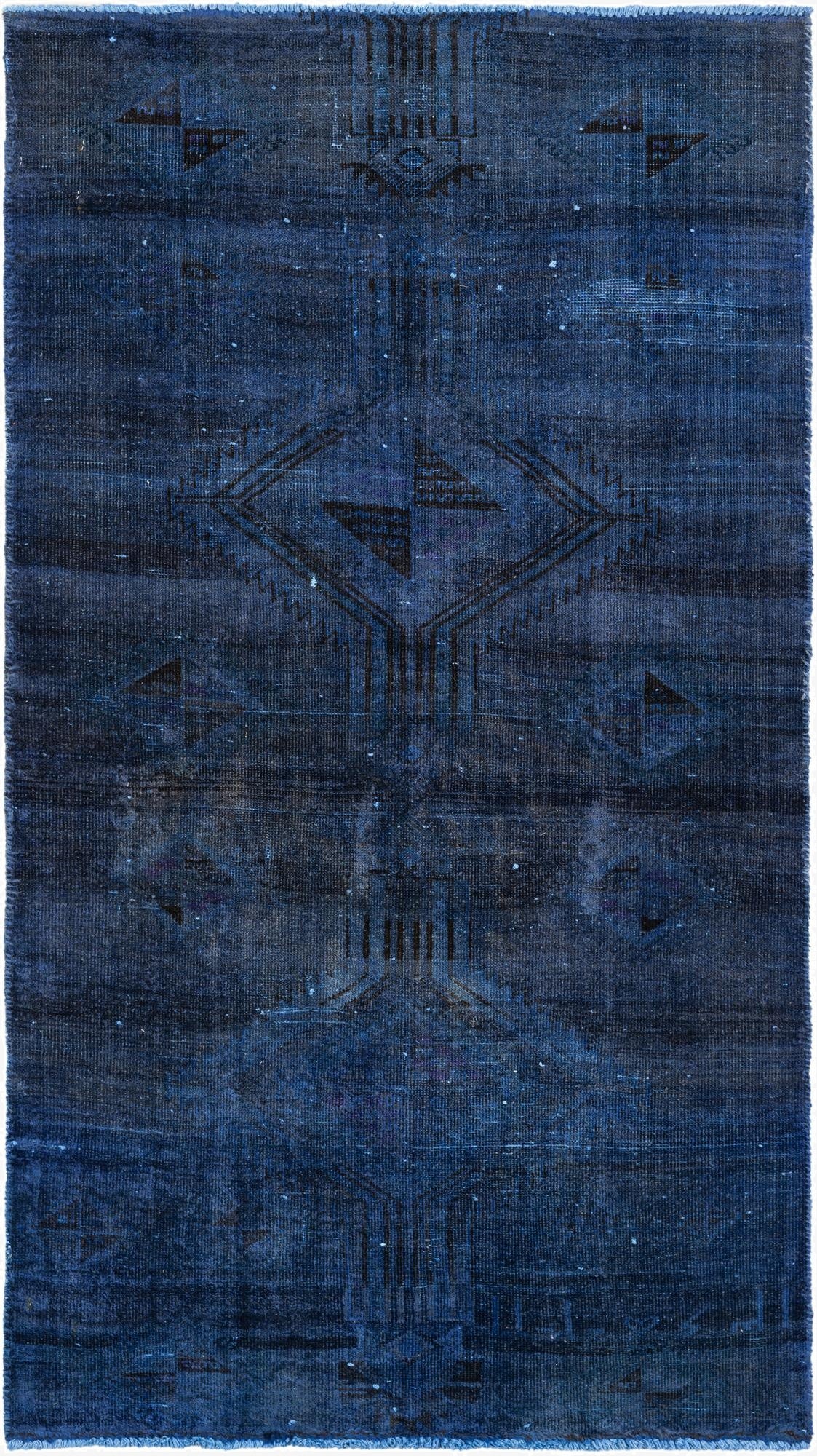  3' 4 x 6' 1  Hand Knotted Ultra Vintage Persian Wool Rug