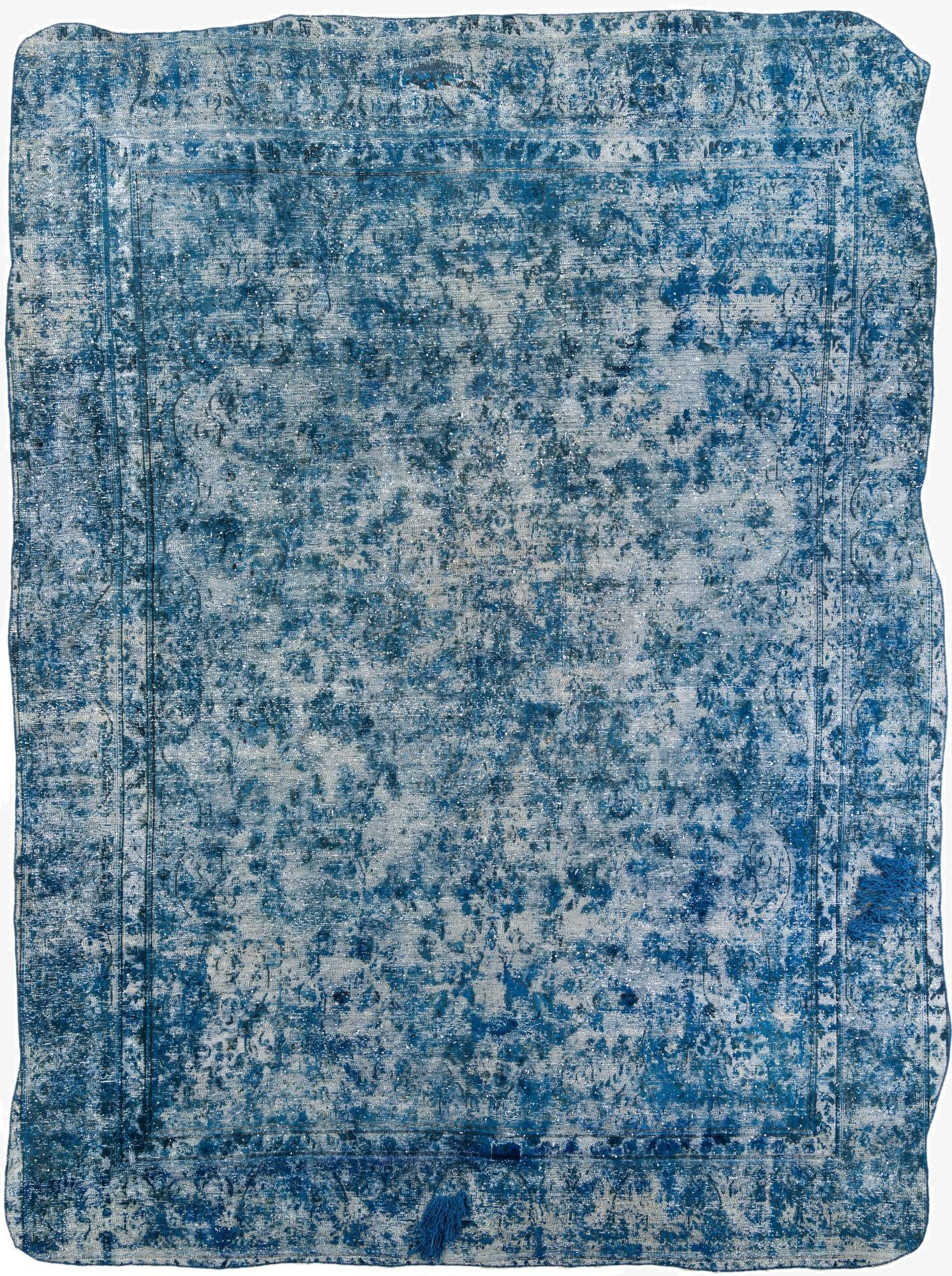  8' 10 x 12'  Hand Knotted Ultra Vintage Persian Wool Rug