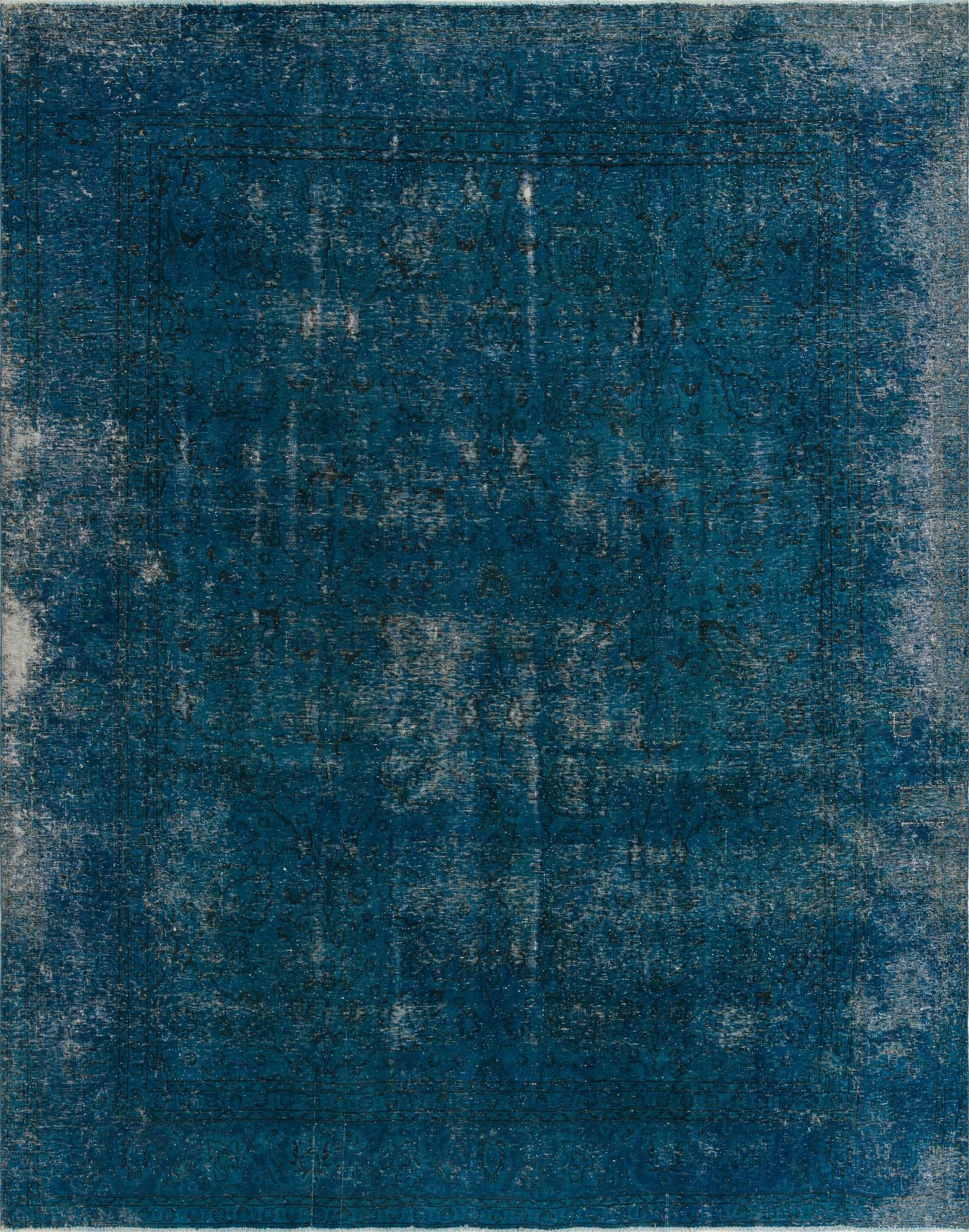  9' 10 x 12' 3  Hand Knotted Ultra Vintage Persian Wool Rug