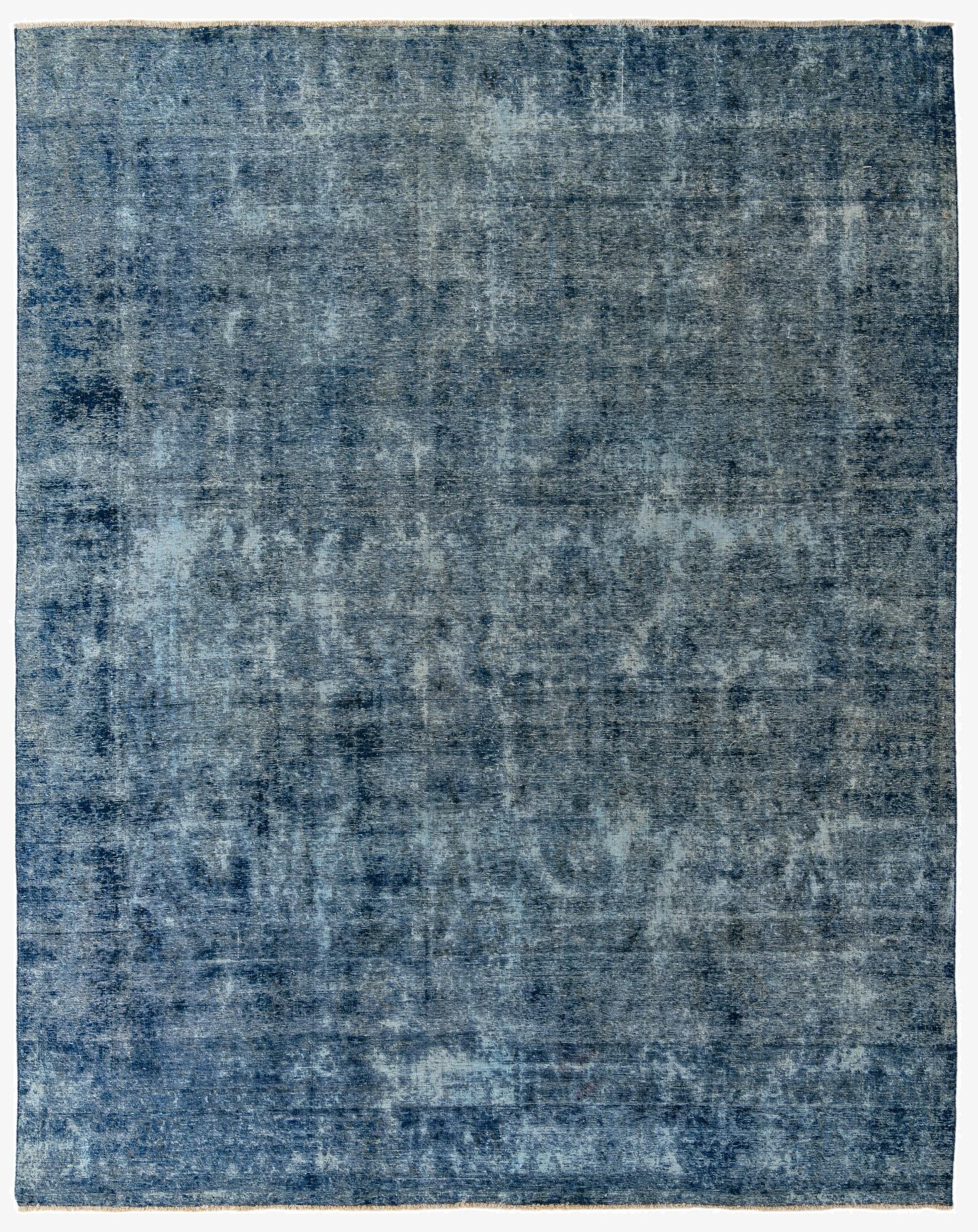  9' 8 x 12' 3  Hand Knotted Ultra Vintage Persian Wool Rug