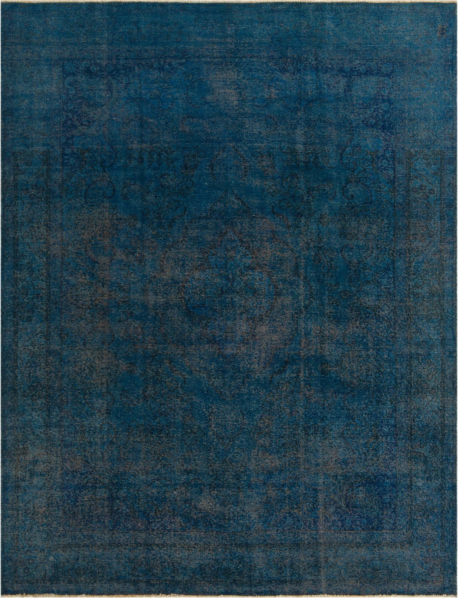  9' 7 x 12' 5  Hand Knotted Ultra Vintage Persian Wool Rug