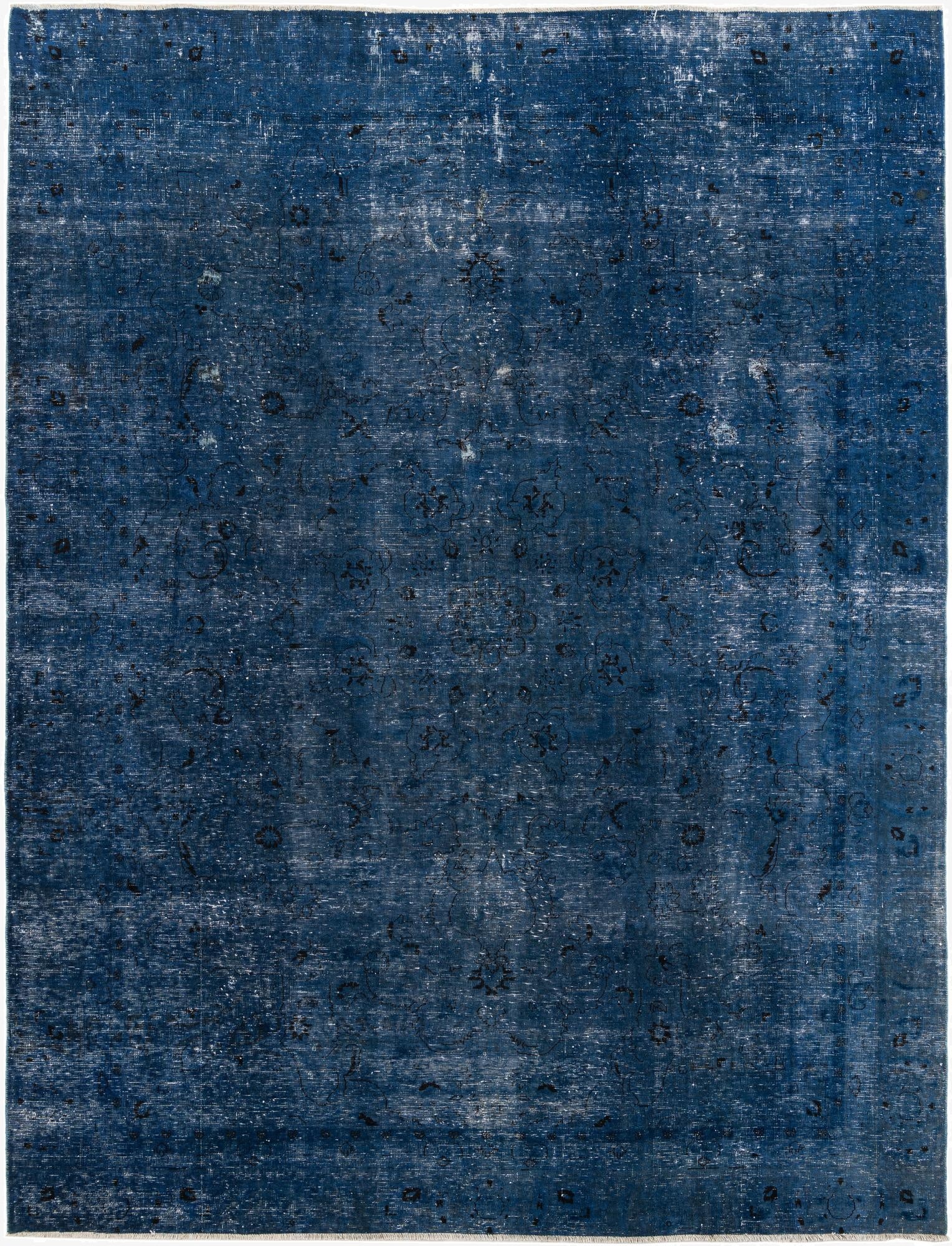  8' 10 x 11' 7  Hand Knotted Ultra Vintage Persian Wool Rug