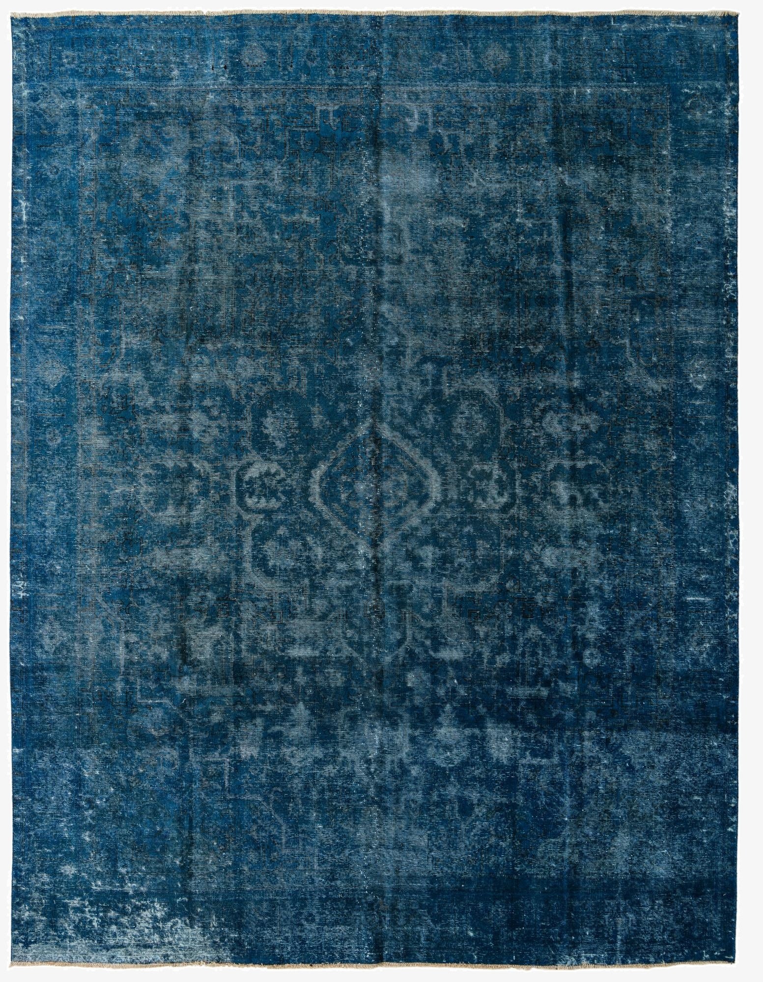  9' 6 x 12' 6  Hand Knotted Ultra Vintage Persian Wool Rug