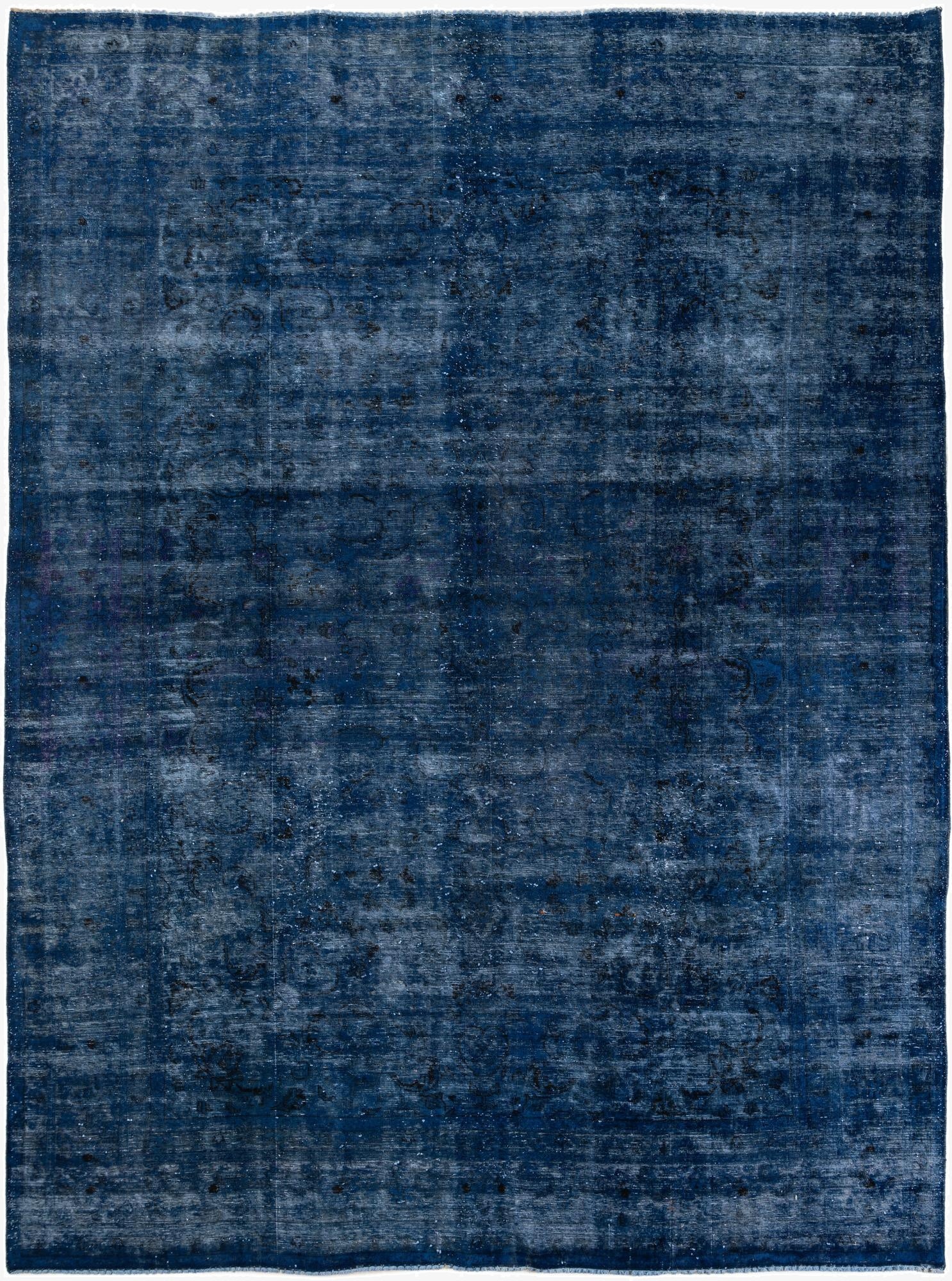  9' 5 x 12' 7  Hand Knotted Ultra Vintage Persian Wool Rug