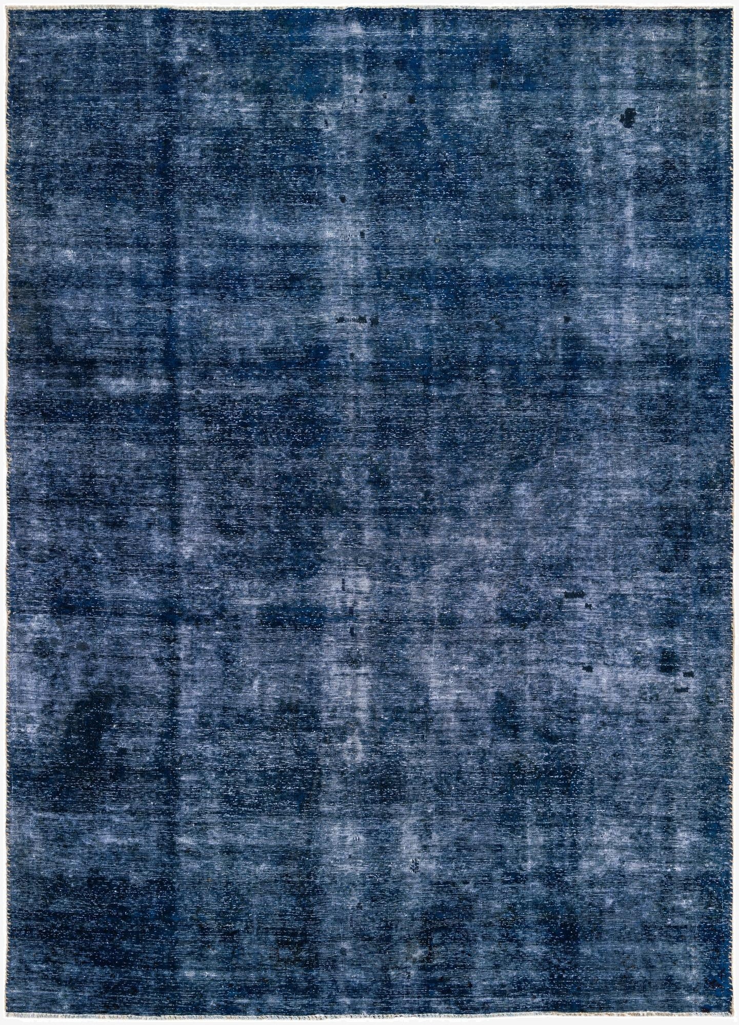  6' 8 x 9' 1  Hand Knotted Ultra Vintage Persian Wool Rug