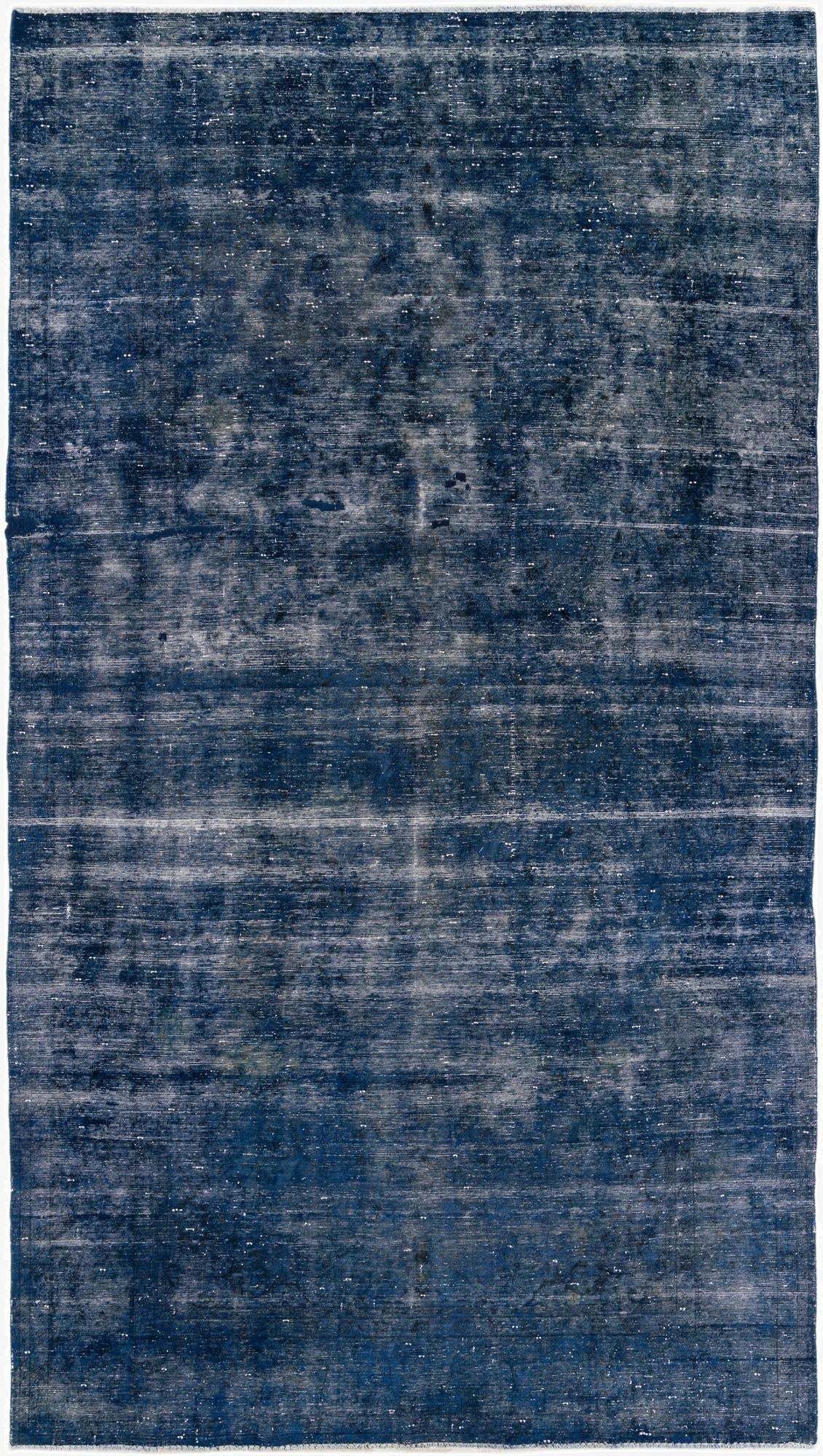  7' 3 x 13' 1  Hand Knotted Ultra Vintage Persian Wool Rug