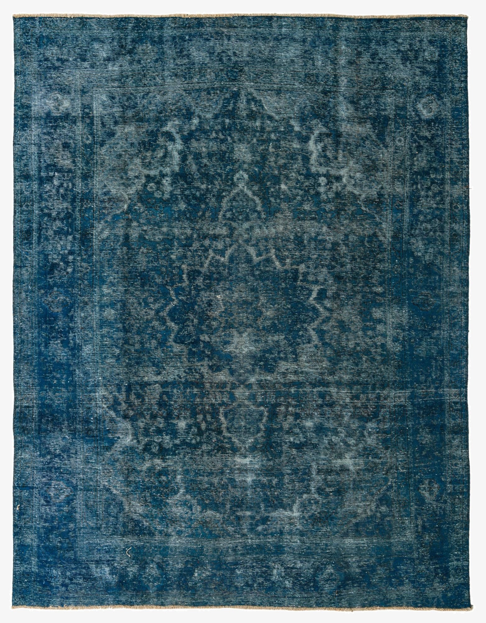  8' 5 x 10' 9  Hand Knotted Ultra Vintage Persian Wool Rug