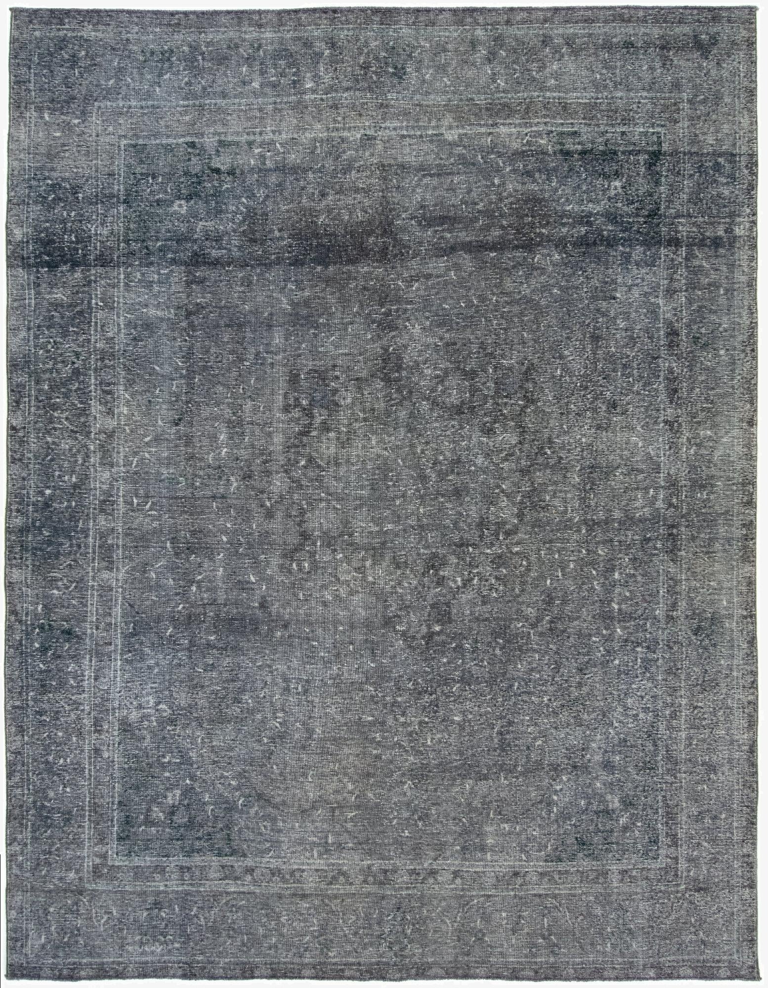  9' 6 x 12' 6  Hand Knotted Vintage Royal Persian Wool Rug