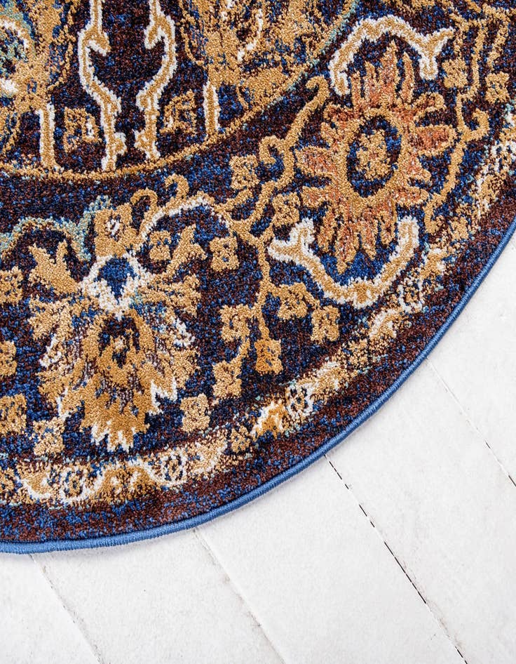 Detail image of  5' x 5' Charlotte Round Rug