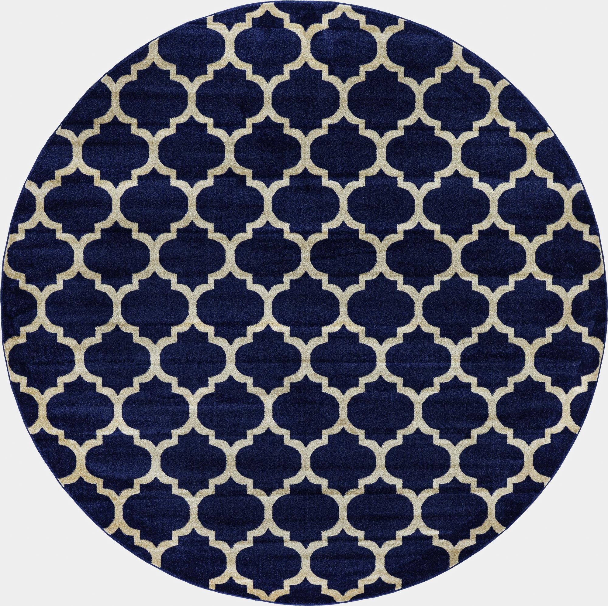 Primary image  10' x 10' Lattice Round Rug