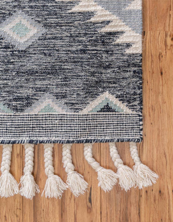 Detail image of  2' 2 x 8' 2  Hand Woven Arizona Wool Runner Rug