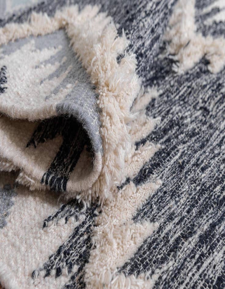 Detail image of  2' 2 x 8' 2  Hand Woven Arizona Wool Runner Rug