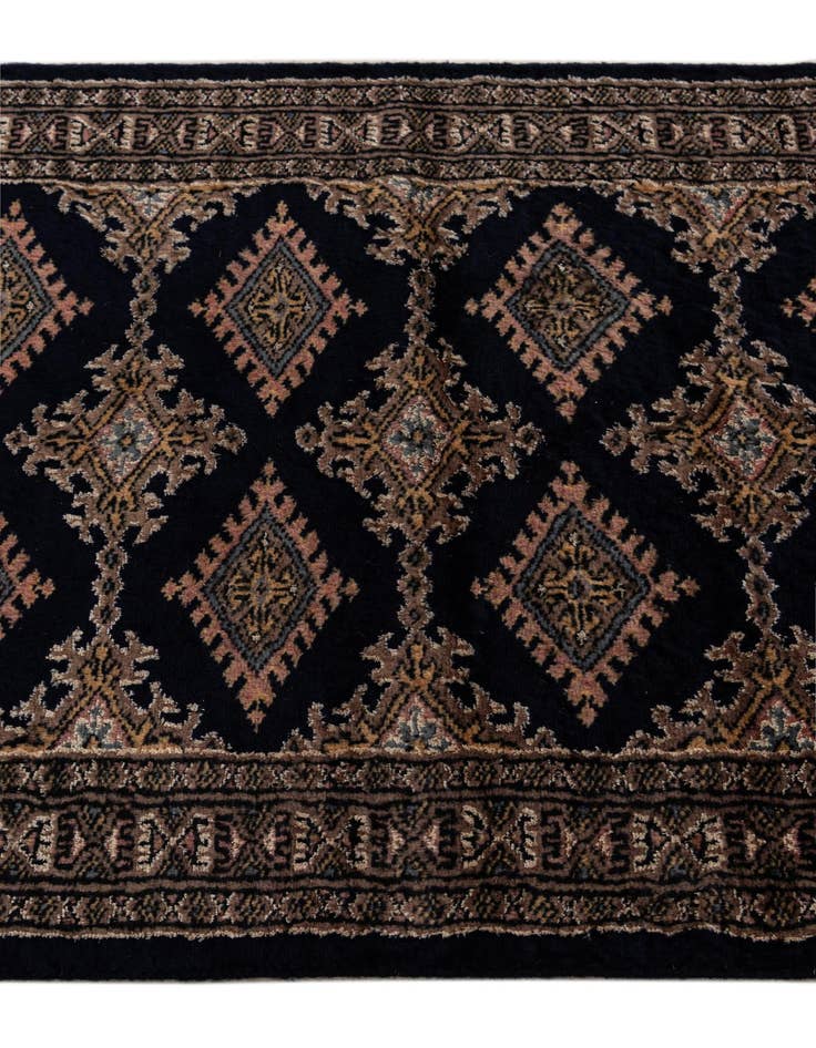 Detail image of  2' 1 x 6' 1  Hand Knotted Bokhara Oriental Runner Rug