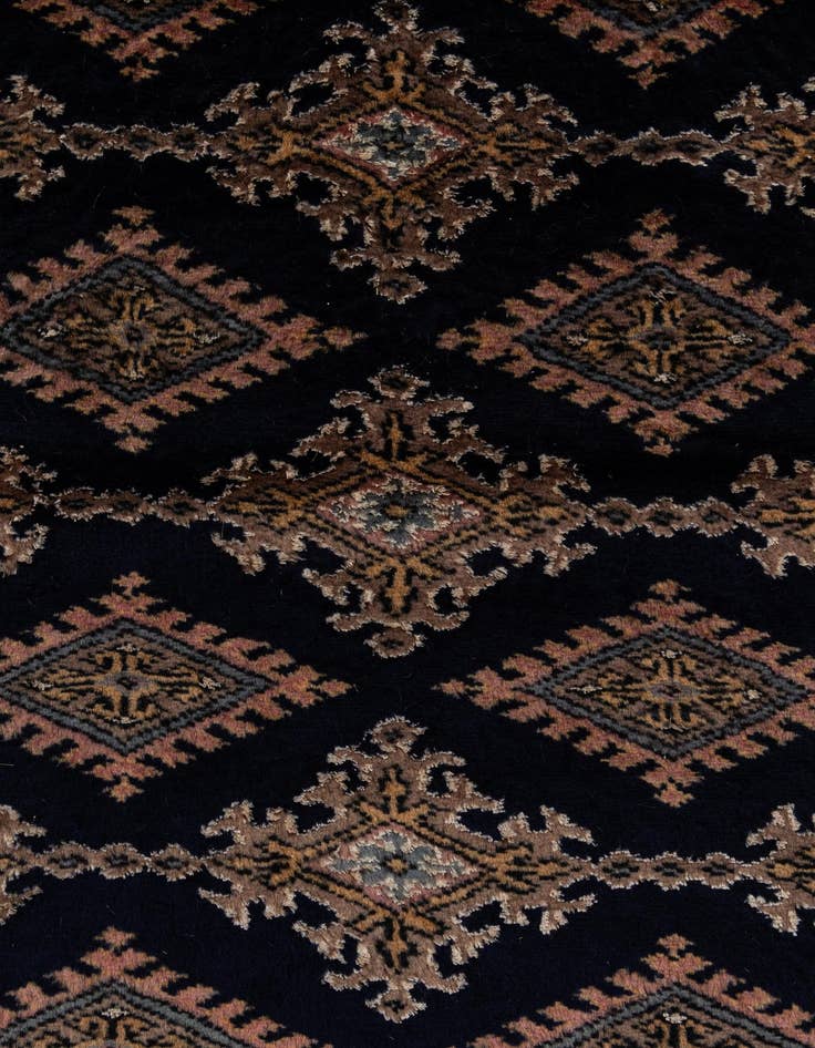 Detail image of  2' 1 x 6' 1  Hand Knotted Bokhara Oriental Runner Rug