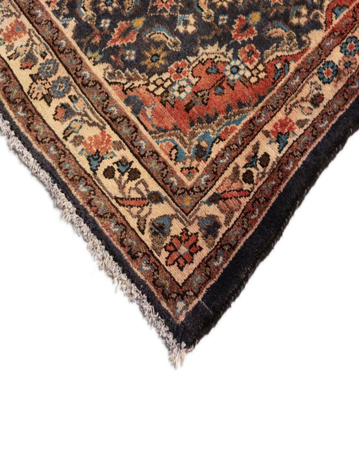 Detail image of  3' 6 x 12' 10 Hamedan Wool Runner Rug