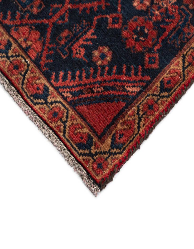 Detail image of  2' 1 x 10' 2 Hamedan Wool Runner Rug