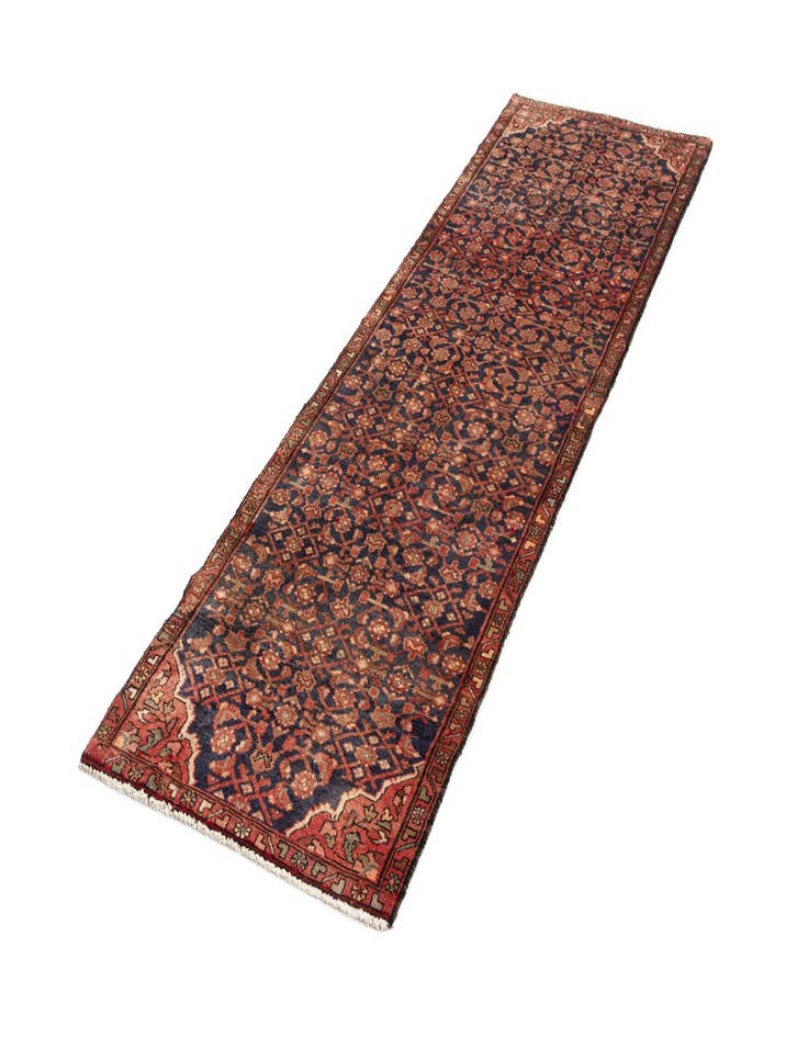 Detail image of  2' 9 x 9' 3 Hamedan Wool Runner Rug