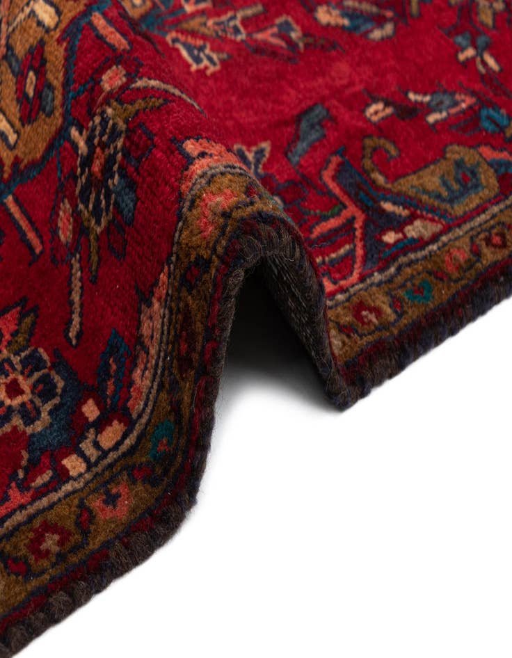 Detail image of  2' 9 x 9' Hamedan Wool Runner Rug