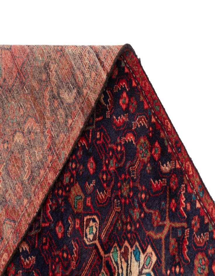 Detail image of  2' 8 x 9' 1 Hamedan Wool Runner Rug