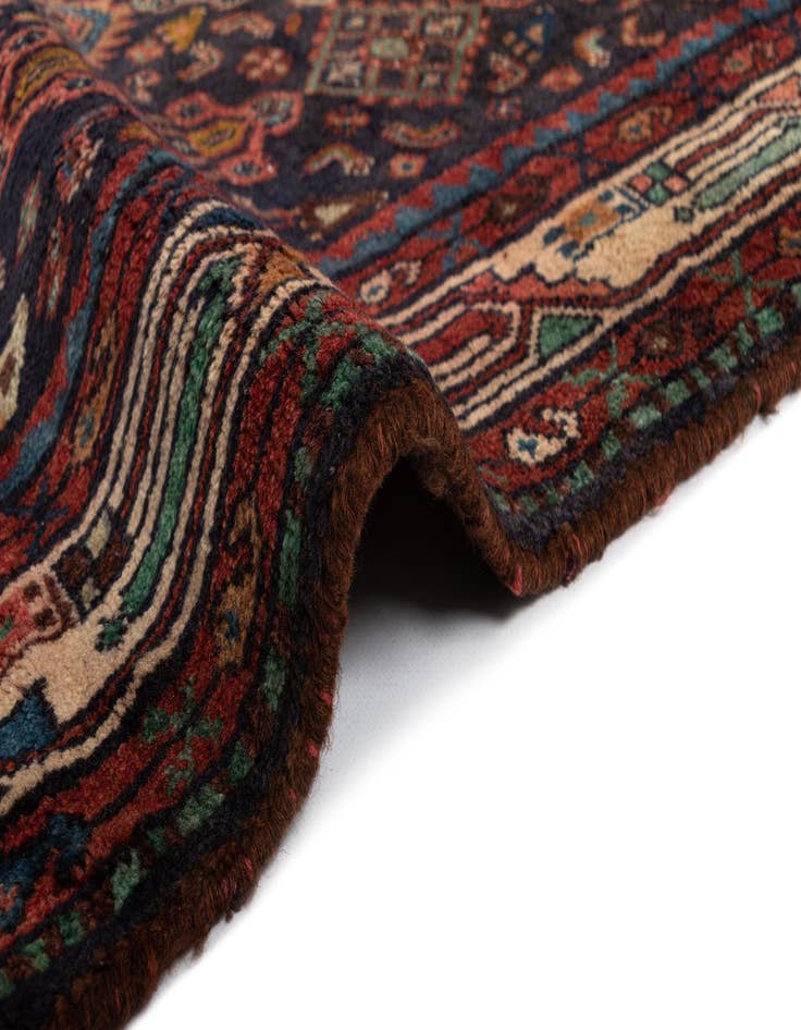 Detail image of  3' 6 x 11' 5 Hossainabad Wool Runner Rug