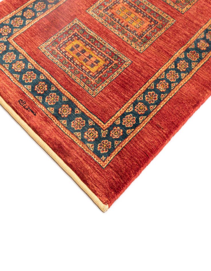 Detail image of  2' 9 x 6' 6 Kashkuli Wool Runner Rug