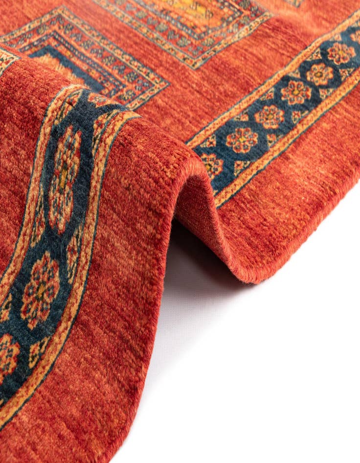 Detail image of  2' 9 x 6' 6 Kashkuli Wool Runner Rug