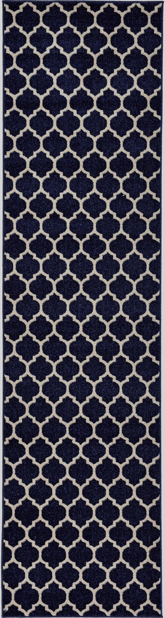  2' 7 x 10' Lattice Runner Rug