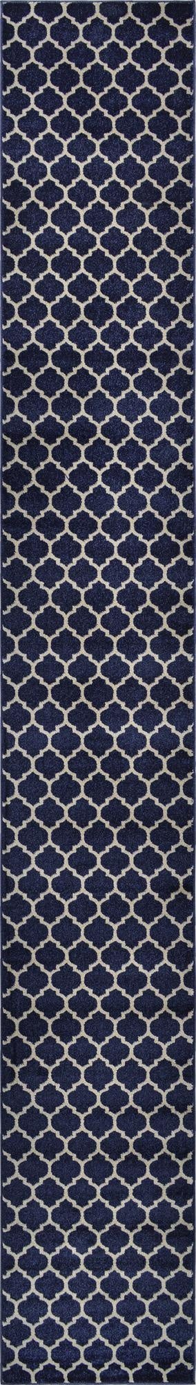  2' 7 x 19' 8 Lattice Runner Rug