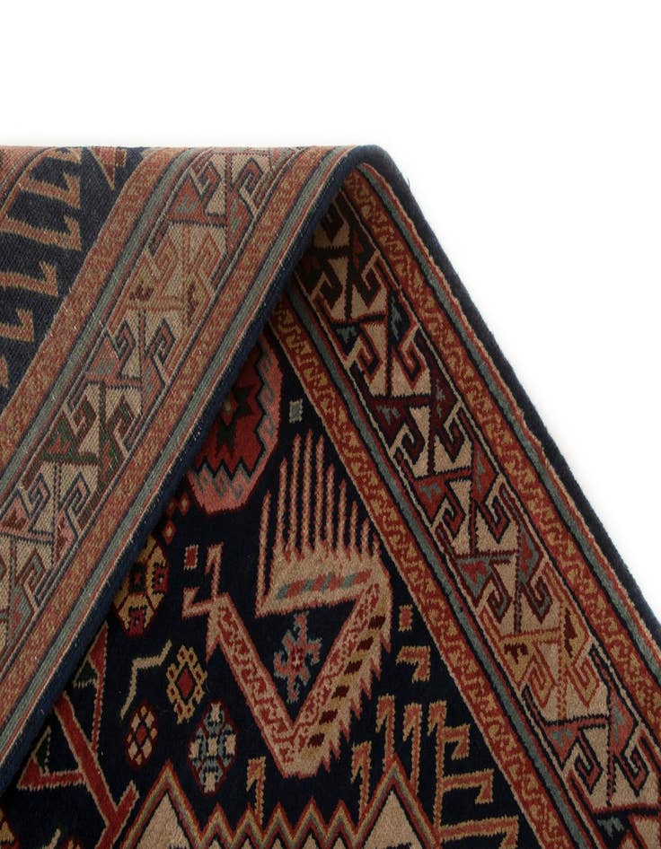 Detail image of  3' 8 x 11' 6 Moghul Schirwan Akast Runner Rug