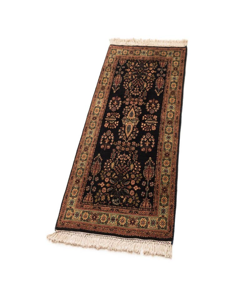 Detail image of  2' 5 x 4' 7 Sarouk Runner Rug