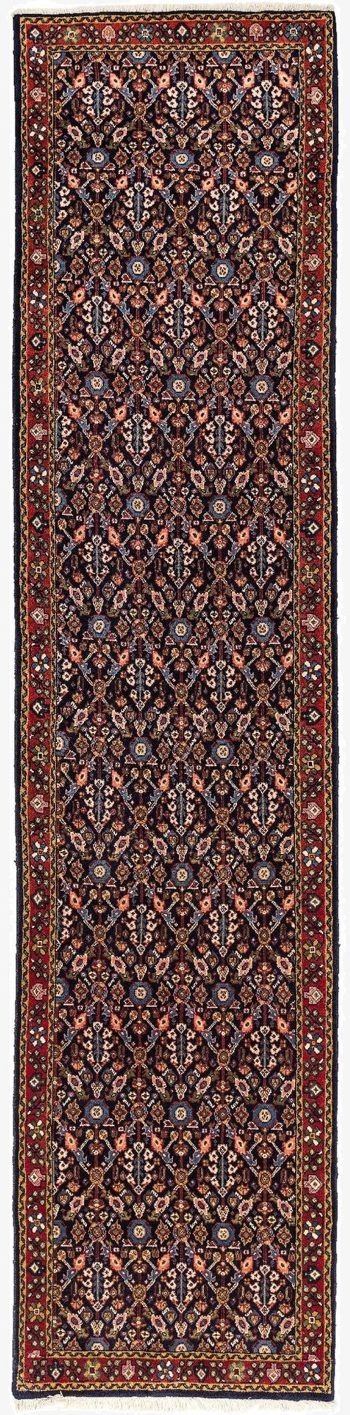  2' 7 x 11' 2 Sarouk Runner Rug