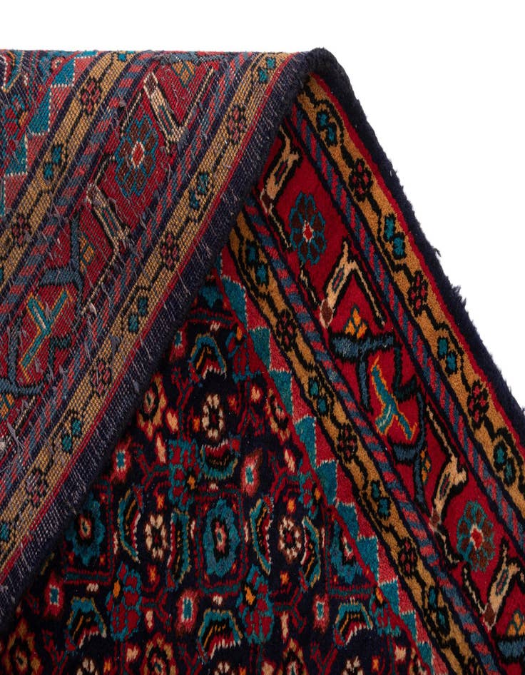 Detail image of  3' 10 x 10' Sirjan Wool Runner Rug