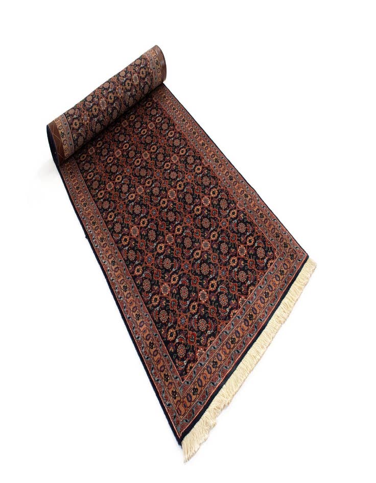 Detail image of  2' 6 x 9' 5 Tabriz Mahi Runner Rug