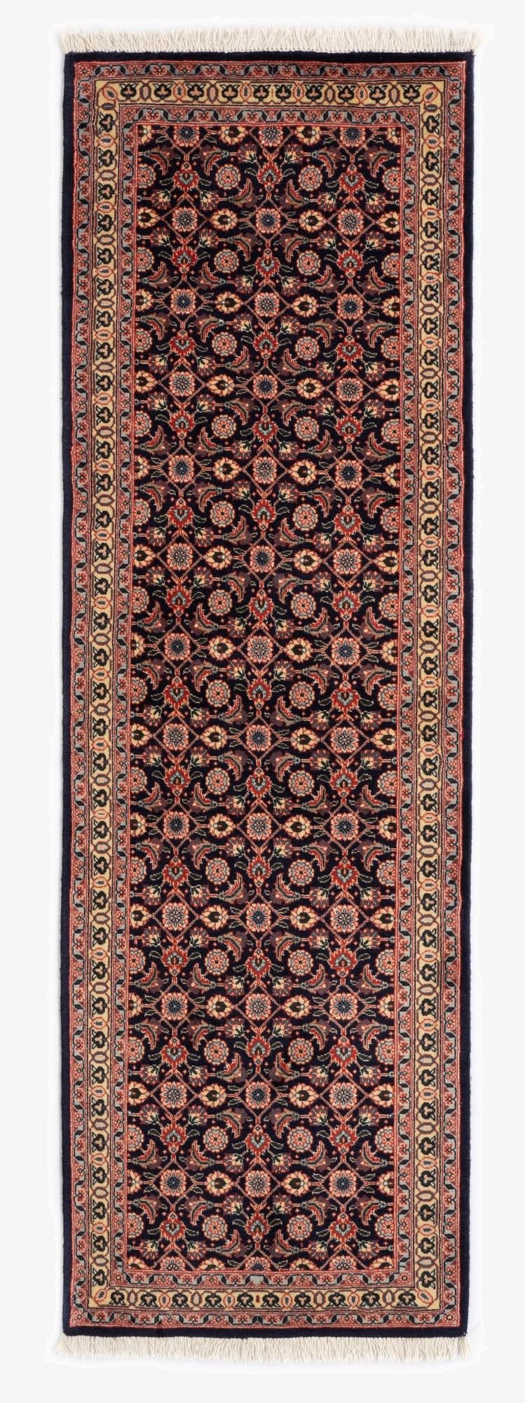  2' 3 x 6' 6 Tabriz Mahi Wool Runner Rug