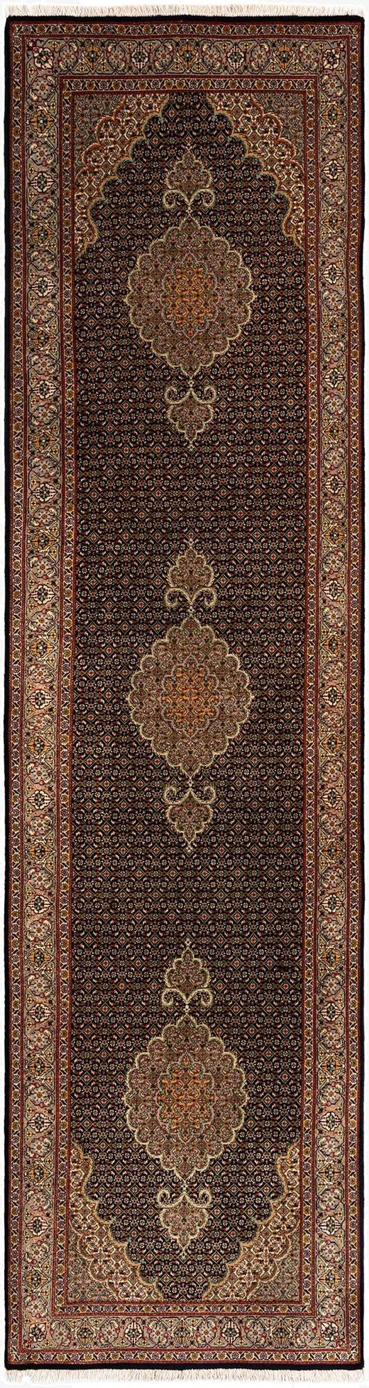  2' 9 x 10' 2 Tabriz Mahi Wool Runner Rug