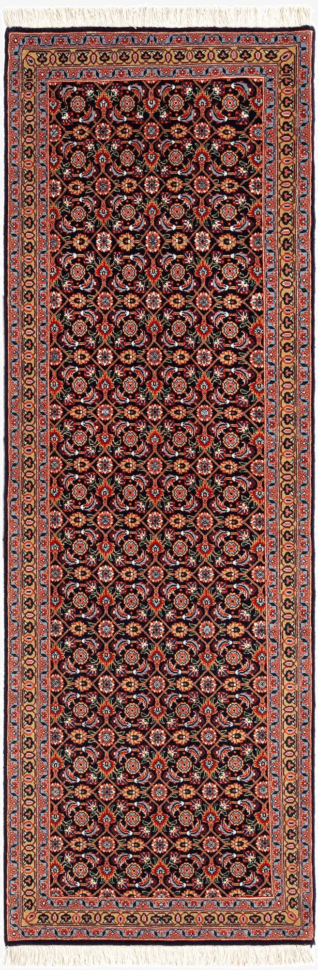  2' 4 x 6' 9 Tabriz Mahi Wool Runner Rug