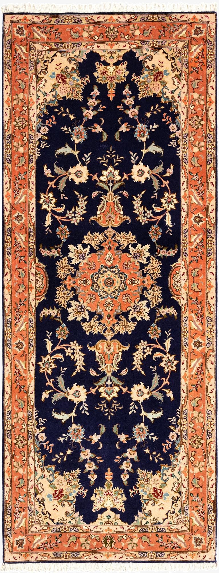  2' 8 x 6' 10 Tabriz Runner Rug