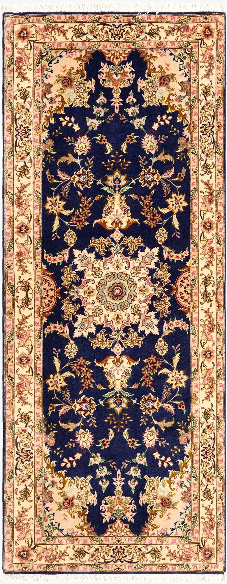  2' 7 x 6' 6 Tabriz Runner Rug