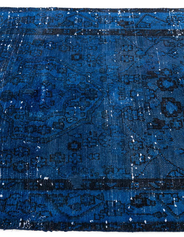 Detail image of  3' 5 x 7' 10  Hand Knotted Ultra Vintage Persian Wool Runner Rug